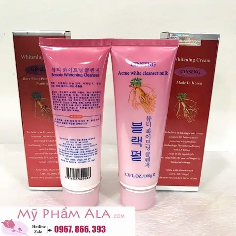 Sữa Rửa Mặt Trị Nám Hàn Quốc: Bí Quyết Làn Da Sáng Mịn Chuẩn Sao