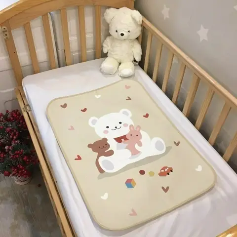 Tấm Lót Cho Bé Nằm Ngủ: Hướng Dẫn Chọn Tấm Lót Chống Thấm, Thoáng Khí, An Toàn Tấm Lót Cho Bé Nằm Ngủ: Hướng Dẫn Chọn Tấm Lót Chống Thấm, Thoáng Khí, An Toàn