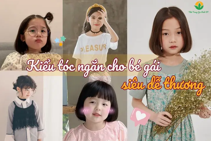 25+ Kiểu Tóc Ngắn Cho Bé Gái Đáng Yêu, Dễ Thương & Năng Động Nhất 2024