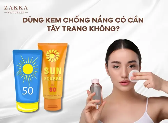 Tẩy Trang Kem Chống Nắng Như Thế Nào Cho Sạch Sâu & An Toàn Cho Da