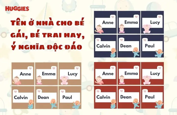 Gợi Ý 1001 Tên Ở Nhà Hay Nhất Cho Bé Trai Sinh Năm 2018 - Dễ Gọi, Đáng Yêu & Dễ Nuôi
