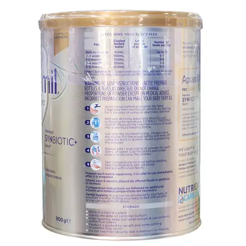Thành Phần Sữa Aptamil Úc Số 1: Chi Tiết Dinh Dưỡng Cho Bé 0-6 Tháng