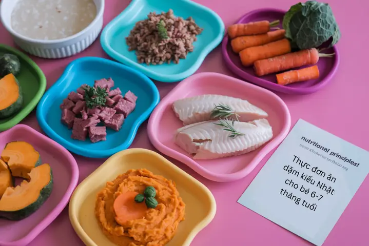 Thực Đơn Ăn Dặm Kiểu Nhật Cho Bé 7 Tháng: Chuẩn Nhật, Ngon Miệng, Tăng Cân
