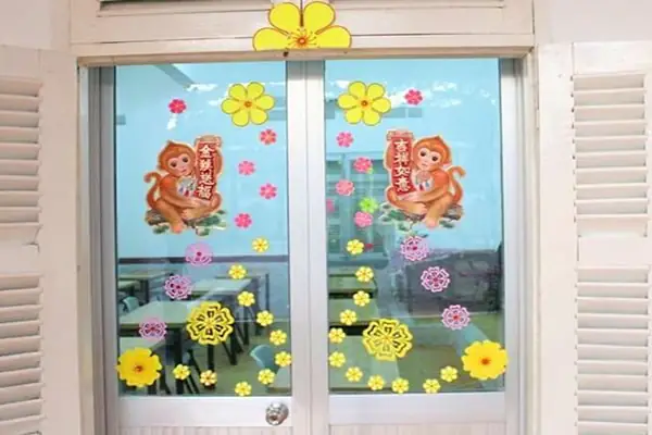 Top 20+ Ý Tưởng Trang Trí Tết Cửa Lớp Mầm Non Đẹp, Dễ Làm, Sáng Tạo