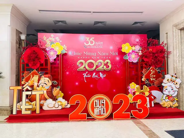 30+ Ý Tưởng Trang Trí Văn Phòng Năm Mới 2026: Đón Lộc Đầu Xuân, Thu Hút Tài Lộc