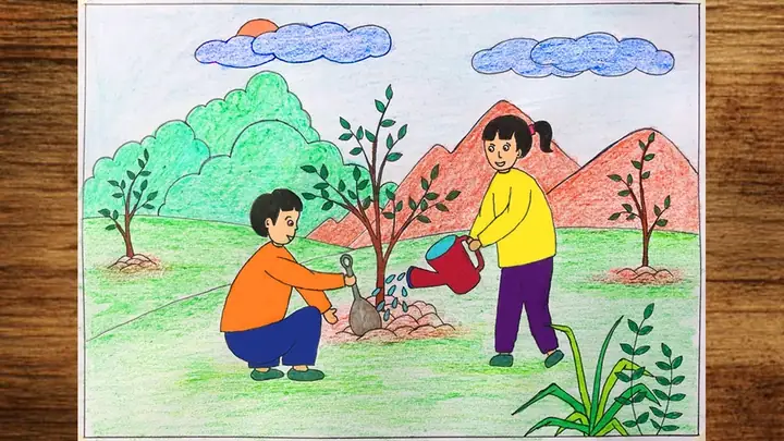 Tuyển Tập Tranh Vẽ Bảo Vệ Môi Trường Cho Học Sinh: Ý Tưởng Sáng Tạo & Thông Điệp Xanh