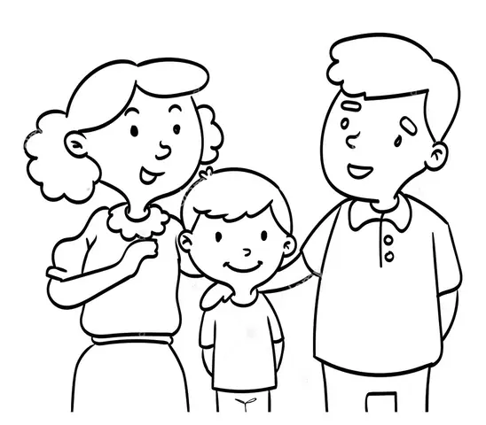 Tuyển Tập Tranh Tô Màu Gia Đình Ít Con: Ý Nghĩa, Hình Ảnh & Hướng Dẫn Tải Miễn Phí