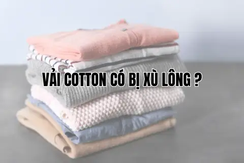 Vải Cotton Có Bị Xù Lông Không? Nguyên Nhân & Cách Khắc Phục Hiệu Quả Vải Cotton Có Bị Xù Lông Không? Nguyên Nhân & Cách Khắc Phục Hiệu Quả