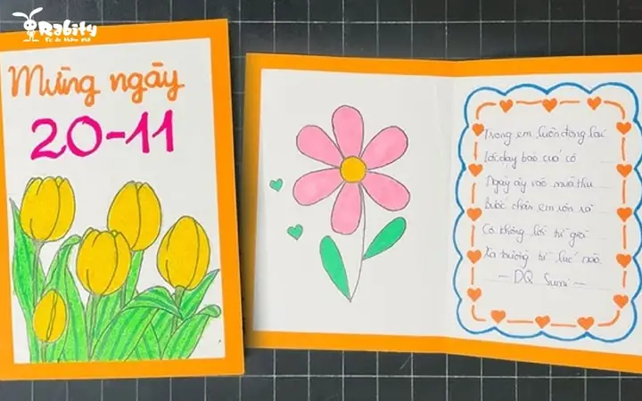 Hướng Dẫn Bé Làm Thiệp 20/11 Cho Cô Giáo Mầm Non: Ý Tưởng Sáng Tạo & Lời Chúc Ý Nghĩa