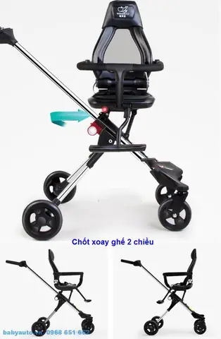 Xe Đẩy 4 Bánh Gấp Gọn Cho Bé: Hướng Dẫn Chọn Mua Và Sử Dụng Chi Tiết